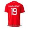 Sveits Mario Gavranovic 19 Hjemme VM 2022 - Herre Fotballdrakt